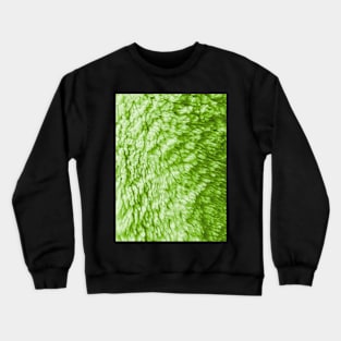 Green Fur Crewneck Sweatshirt